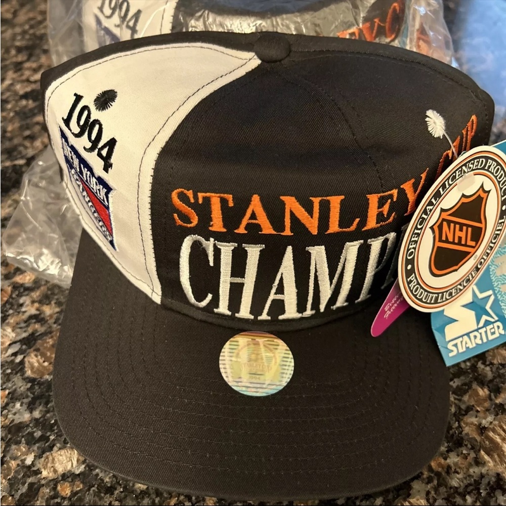 1994 New York Rangers starter Stanley Cup Champions Hat new with tags